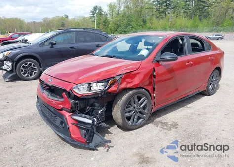 2021 Kia Forte Gt-Line from USA, damaged, VIN 3KPF34AD9ME404146